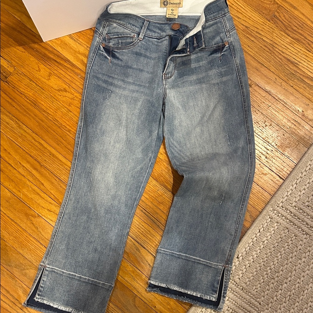 Democracy Light Blue Ankle Jeans
